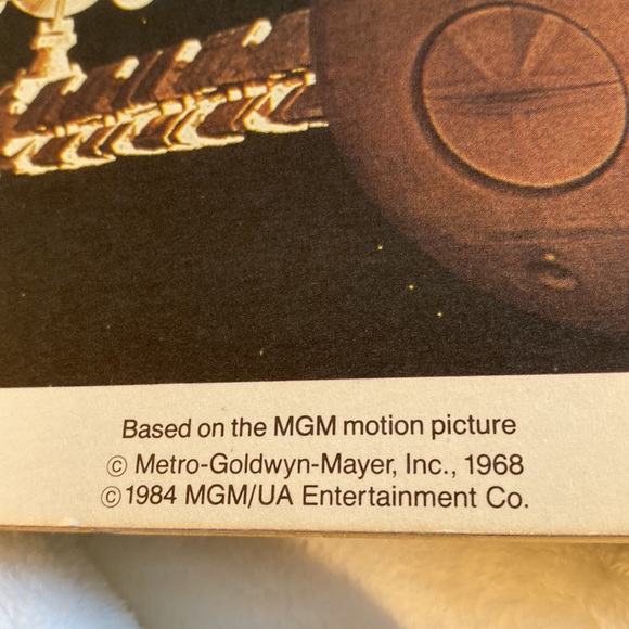 Vintage 2001 A SPACE ODYSSEY - CHILDREN’S KID STUFF BOOK / RECORD # DBR-250 1984 - Picture 7 of 9